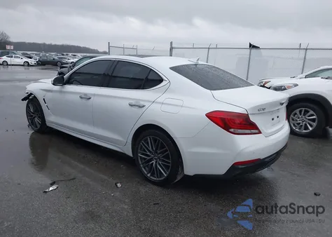 2019 Genesis G70 2.0T Advanced z USA, uszkodzony, nr VIN KMTG34LAXKU027656